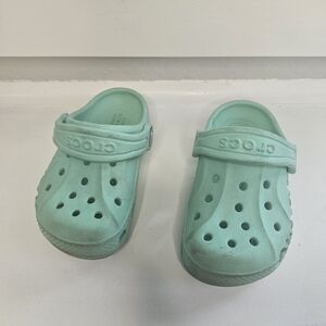 Baby crocs, size 7.